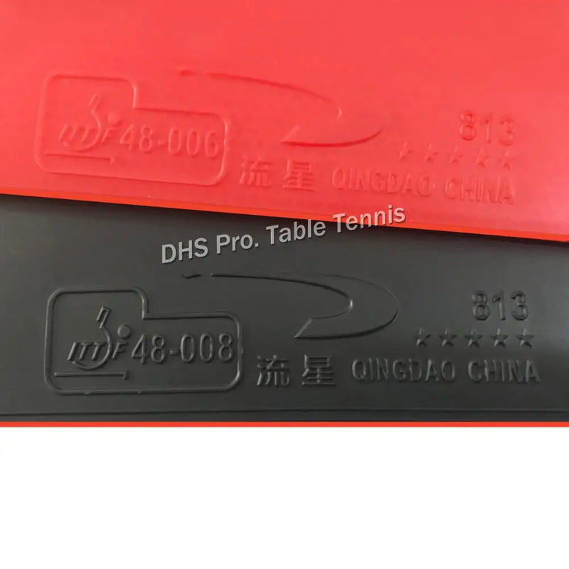 2x Meteor LiuXing 813 pingpong rubber with sponge for table tennis racket bat