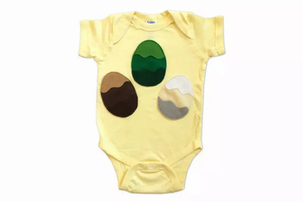3 Dragon Eggs... Infant Bodysuit Mi Cielo