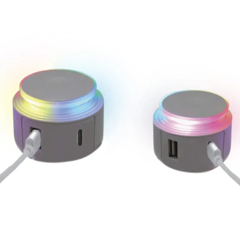 3 USB Port RGB AC Charger CIAO Tech
