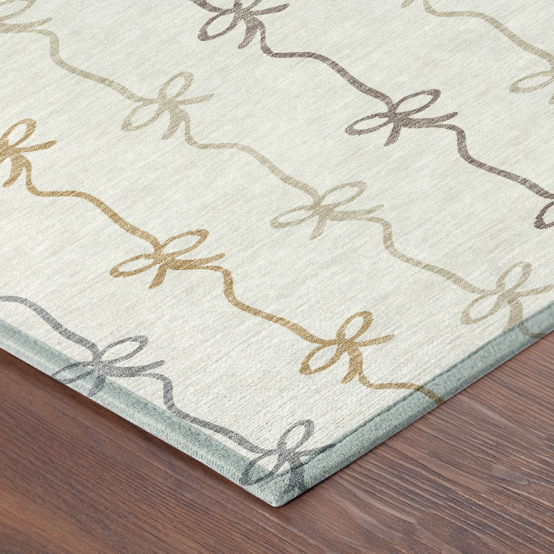 10' X 14' Ivory And Gray Southwestern Washable Indoor Outdoor Area Rug - Sports & Outdoor