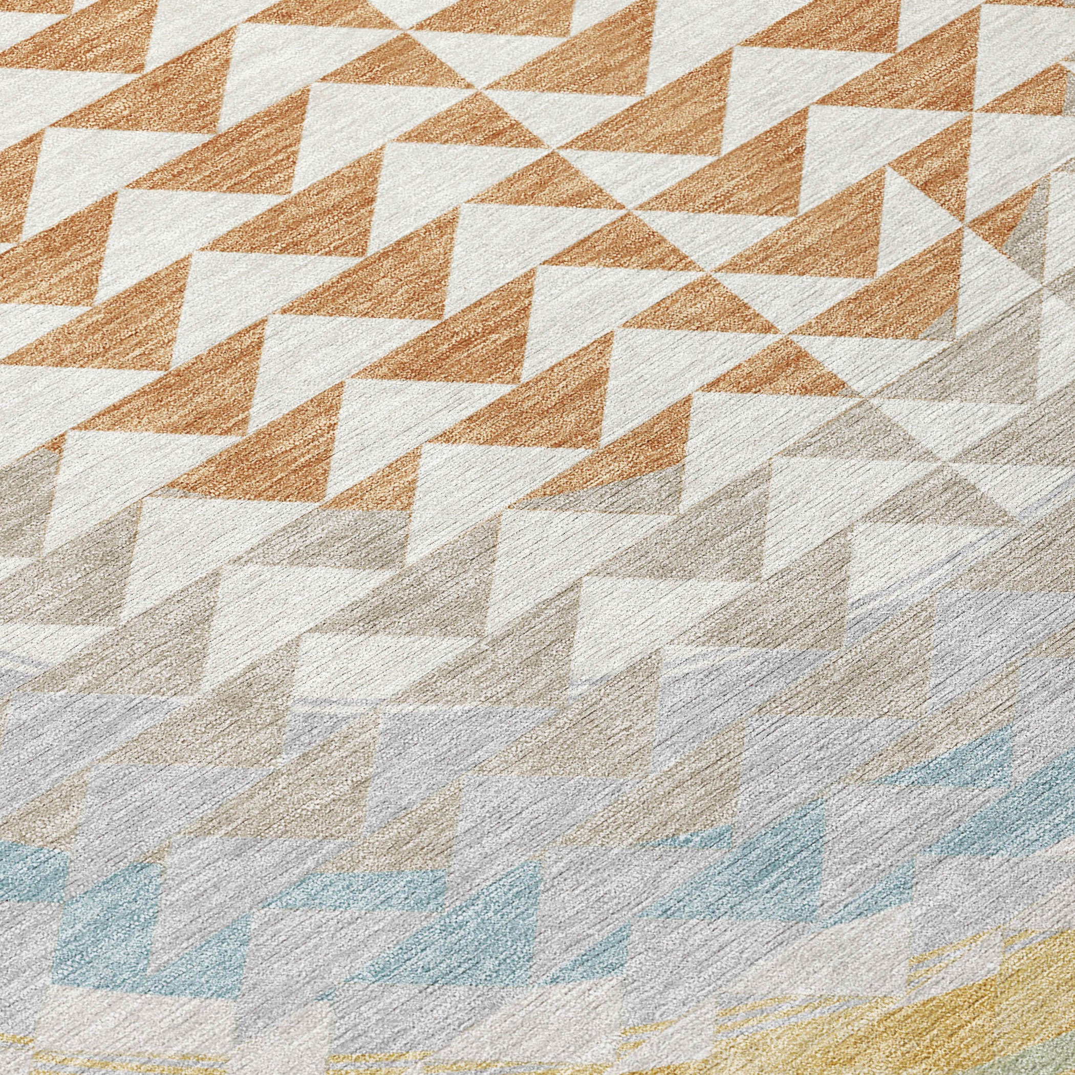 10' X 14' Ivory And Plum Geometric Washable Indoor Outdoor Area Rug - Sports & Outdoor