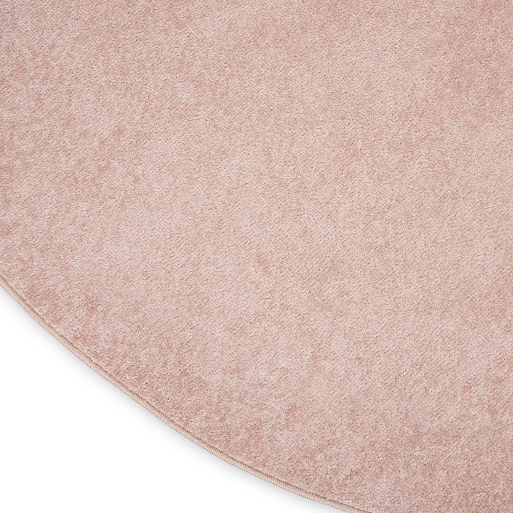 6' X 6' Pink Round Indoor Outdoor Area Rug - Sports & Outdoor