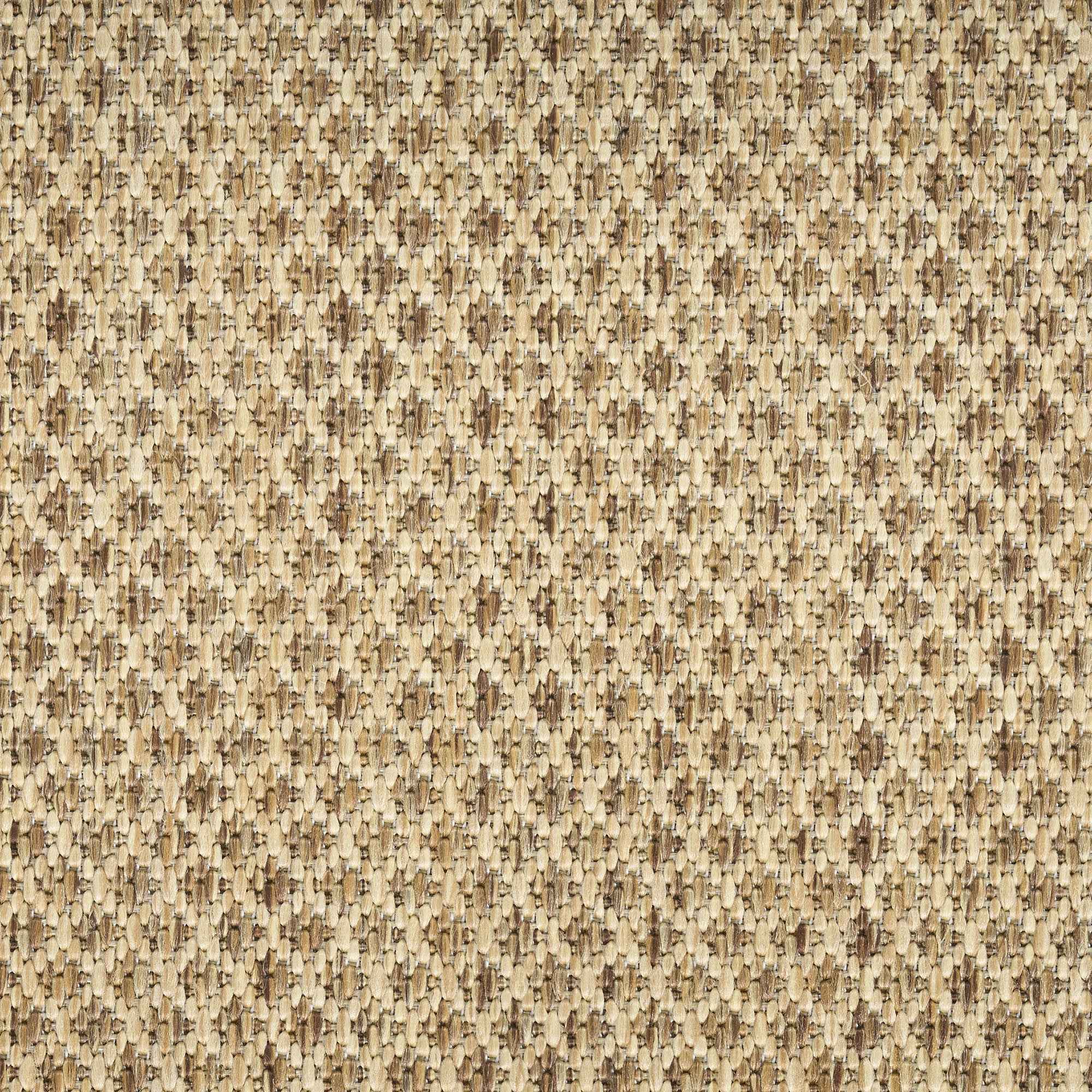 6' X 9' Tan And Brown Geometric Indoor Outdoor Area Rug