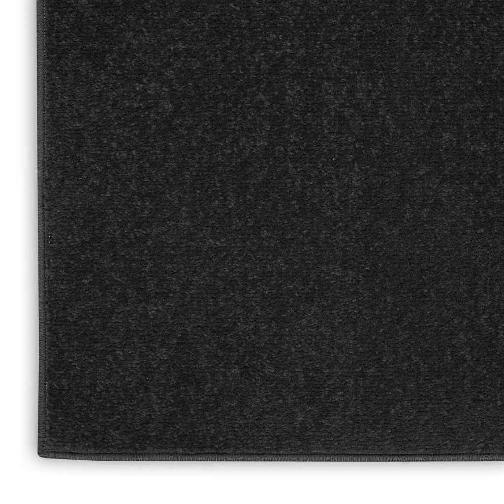 12' X 15' Black Indoor Outdoor Area Rug