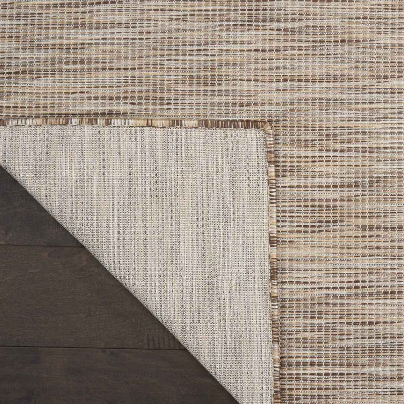 3' X 5' Beige And Ivory Indoor Outdoor Area Rug