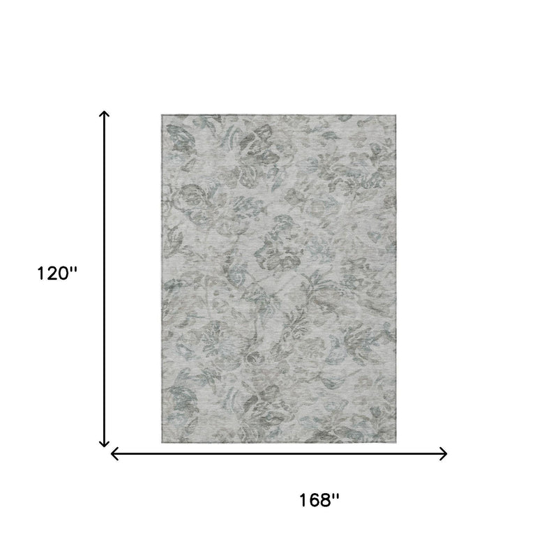 Indoor/outdoor area rug size diagram, 10 ft x 14 ft