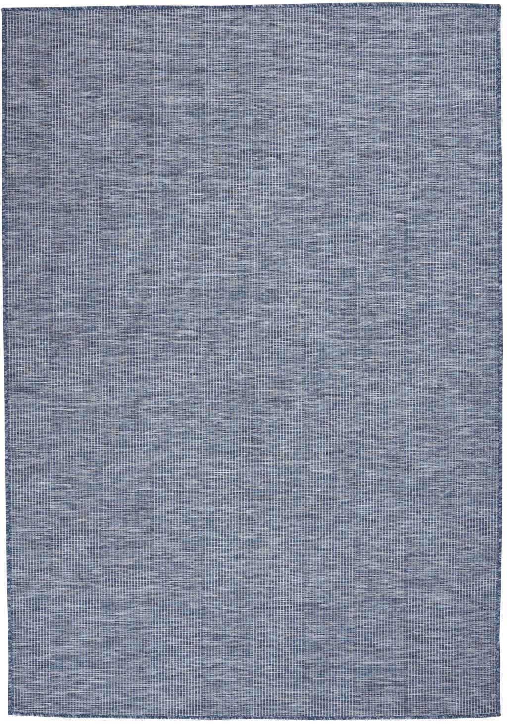 4' X 6' Navy Blue Power Loom Area Rug