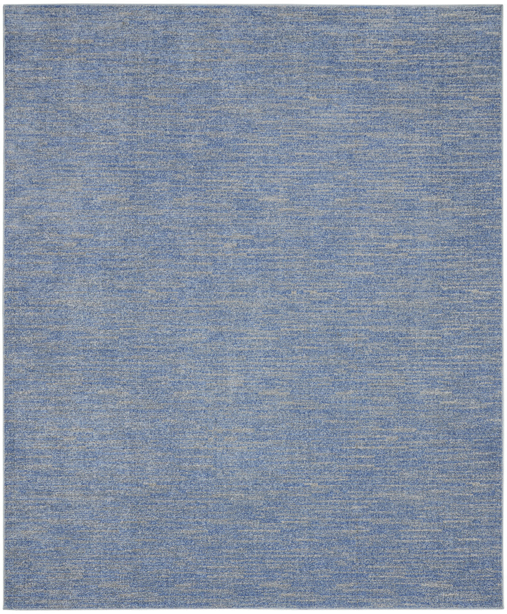 10' X 14' Blue And Gray Indoor Outdoor Area Rug - Outdoor