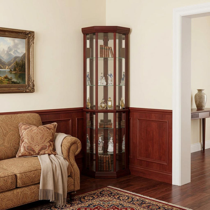 16" Dark Brown Display Stand - Kitchen & Dining