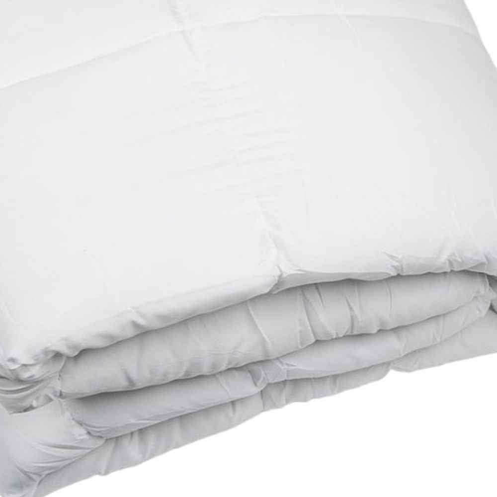 White Twin Microfiber Thread Count Down Alternative Duvet Insert