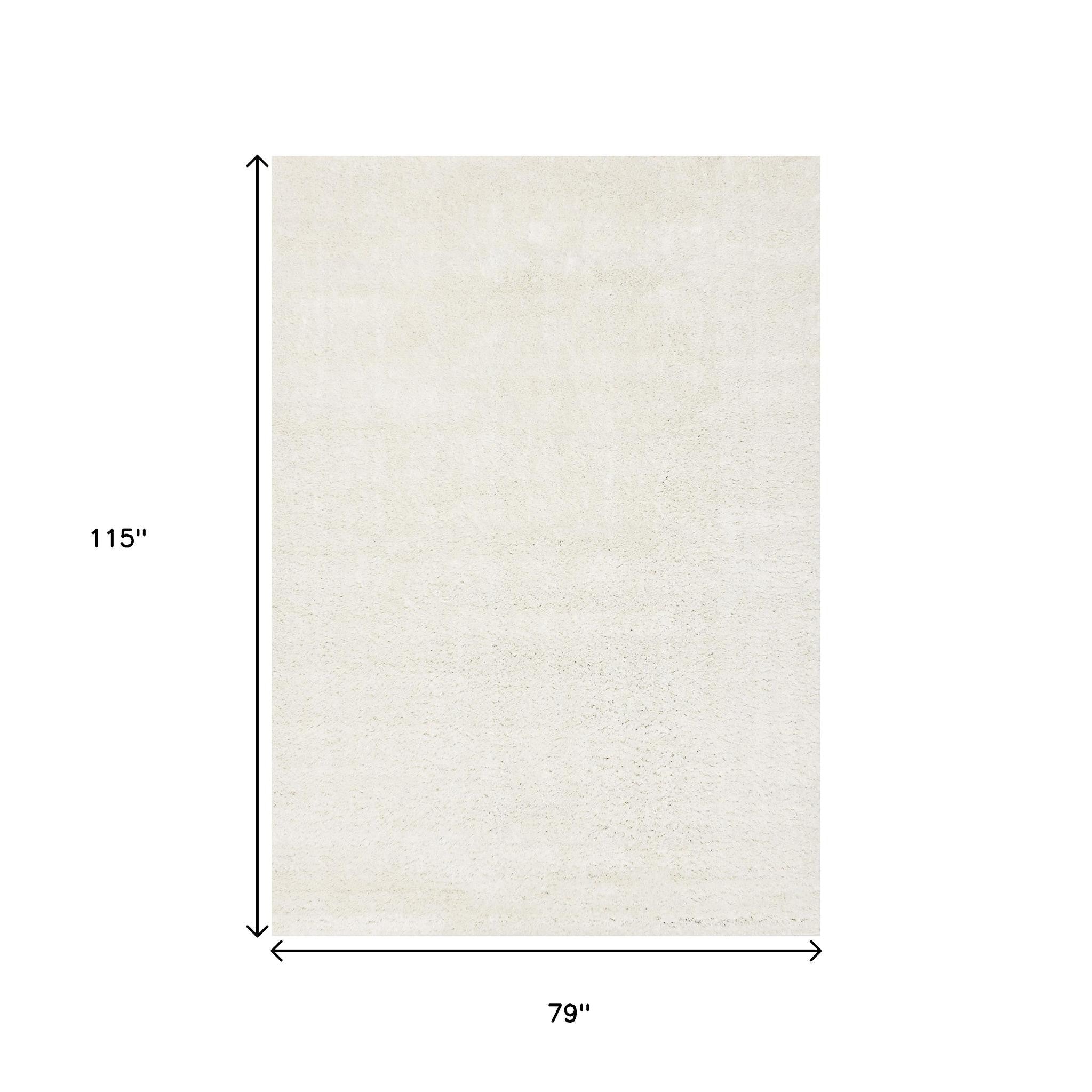 7' X 10' Cream Area Rug - Home & Garden