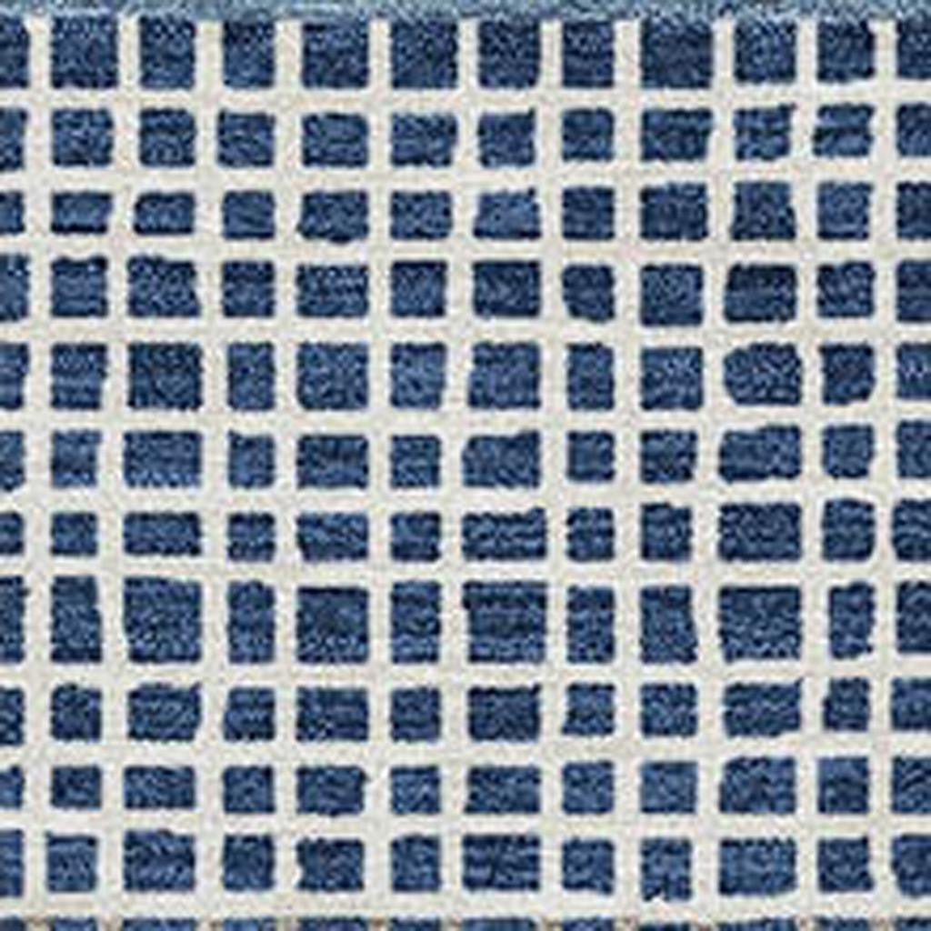 3' X 5' Navy Blue And Ivory Striped Washable Indoor Outdoor Area Rug - Outdoor | blocked-out-of-stock, Outdoor, sync-blocked