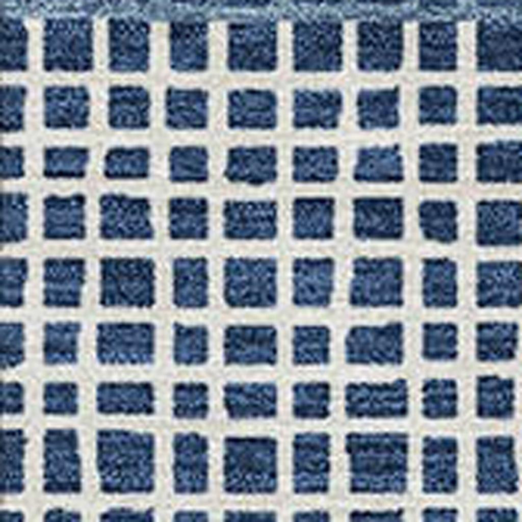 3' X 5' Navy Blue And Ivory Striped Washable Indoor Outdoor Area Rug - Outdoor | blocked-out-of-stock, Outdoor, sync-blocked