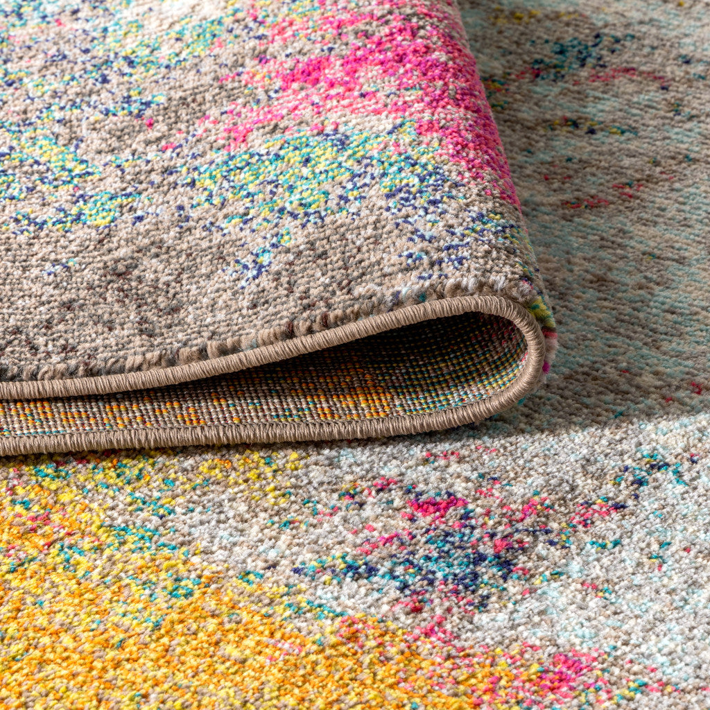 5' X 8' Abstract Area Rug - Home & Garden