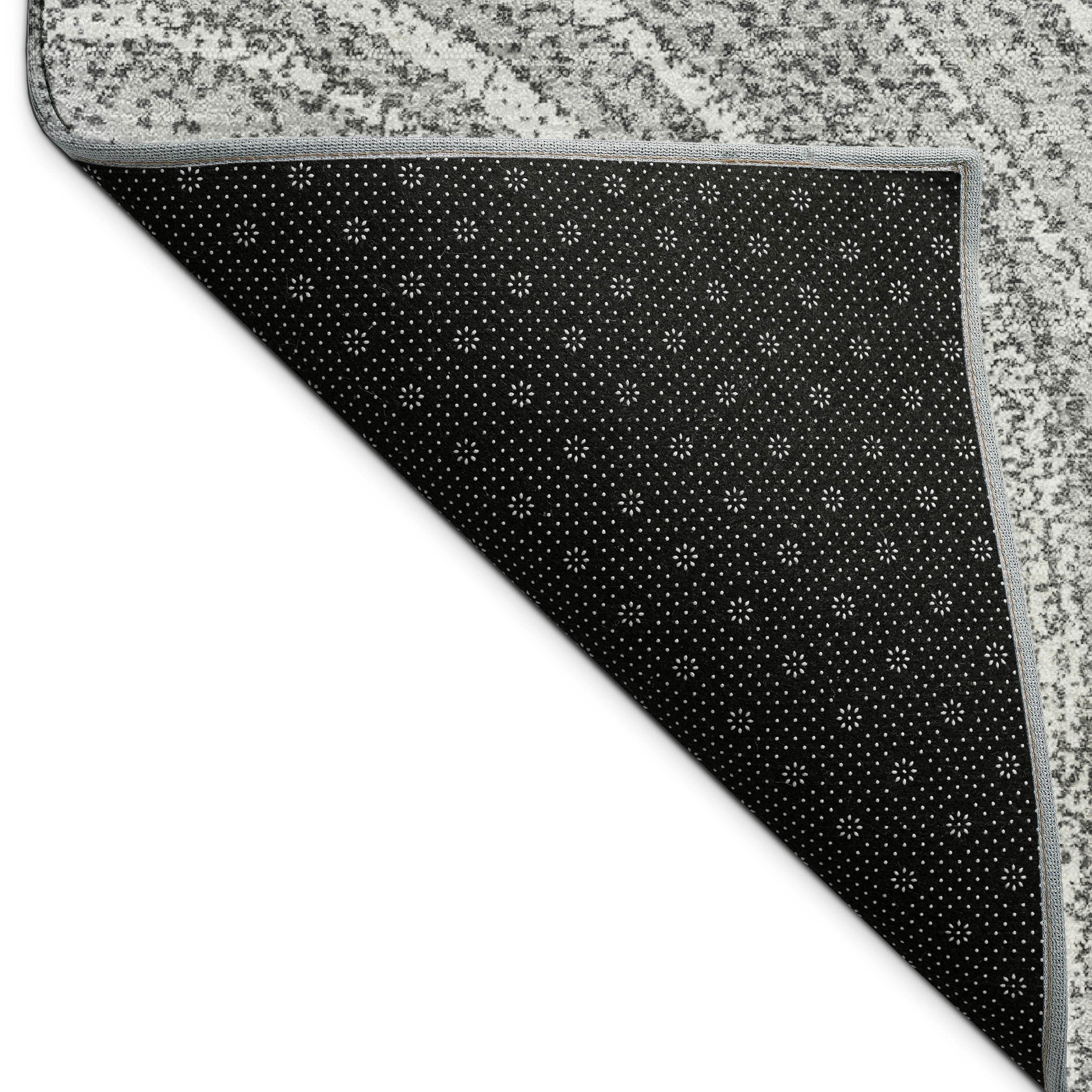 3' X 5' Charcoal And Gray Geometric Washable Indoor Outdoor Area Rug - Sports & Outdoor