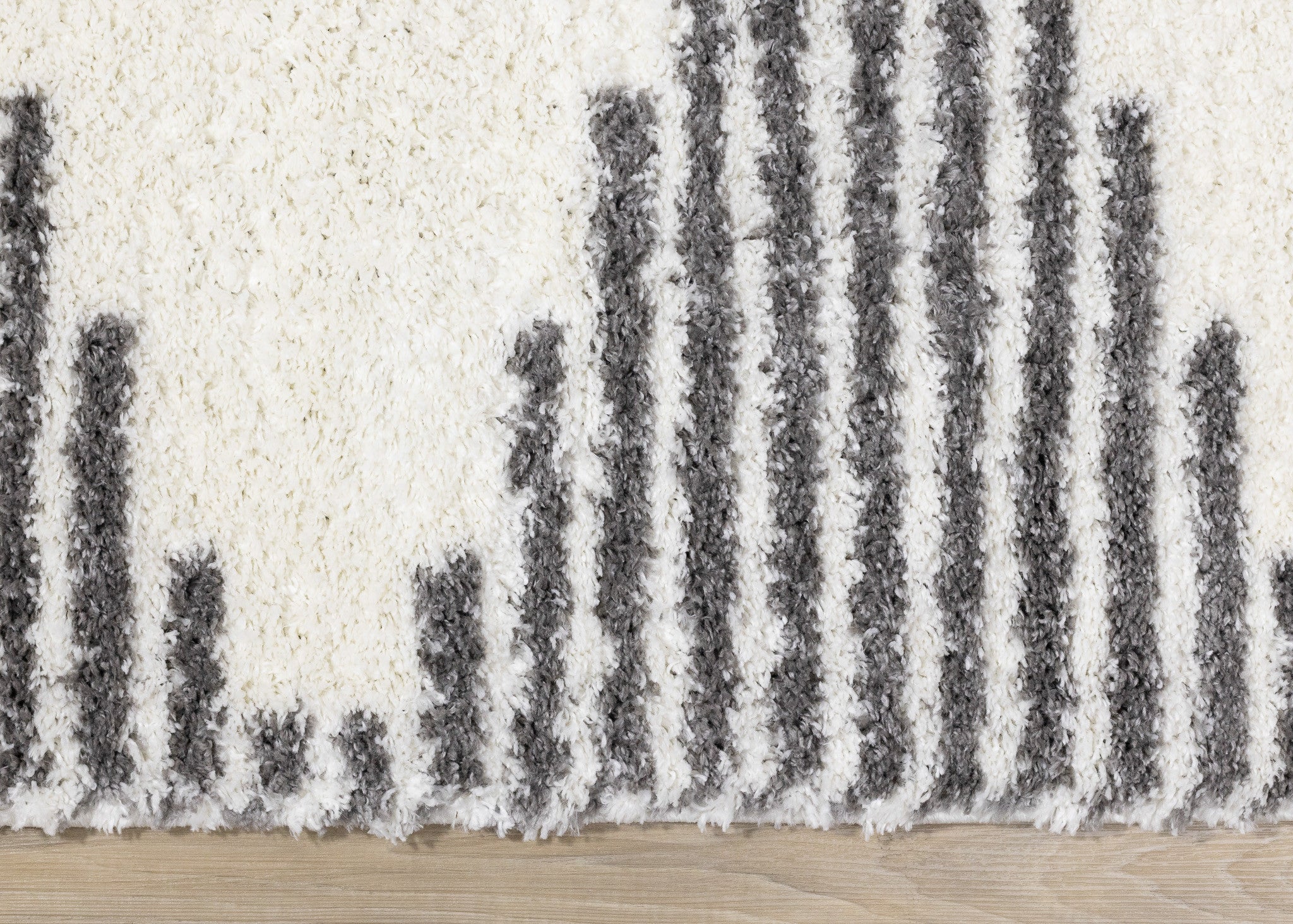 5' X 8' Cream And Gray Geometric Area Rug - Home & Garden