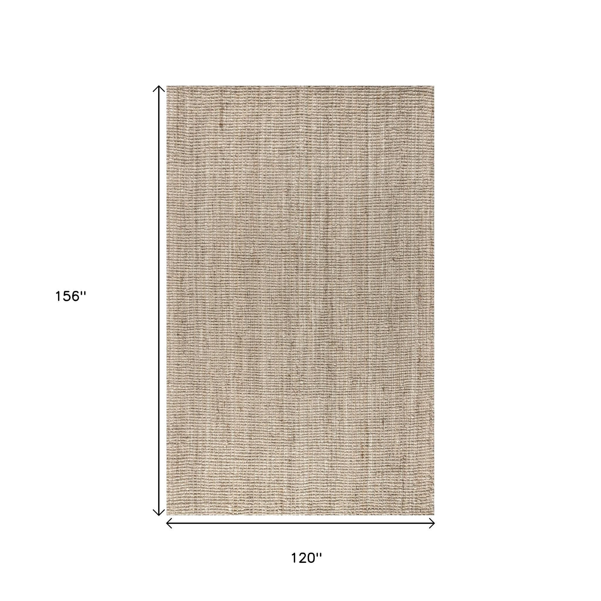10' X 13' Jute Handmade Area Rug - Home & Garden
