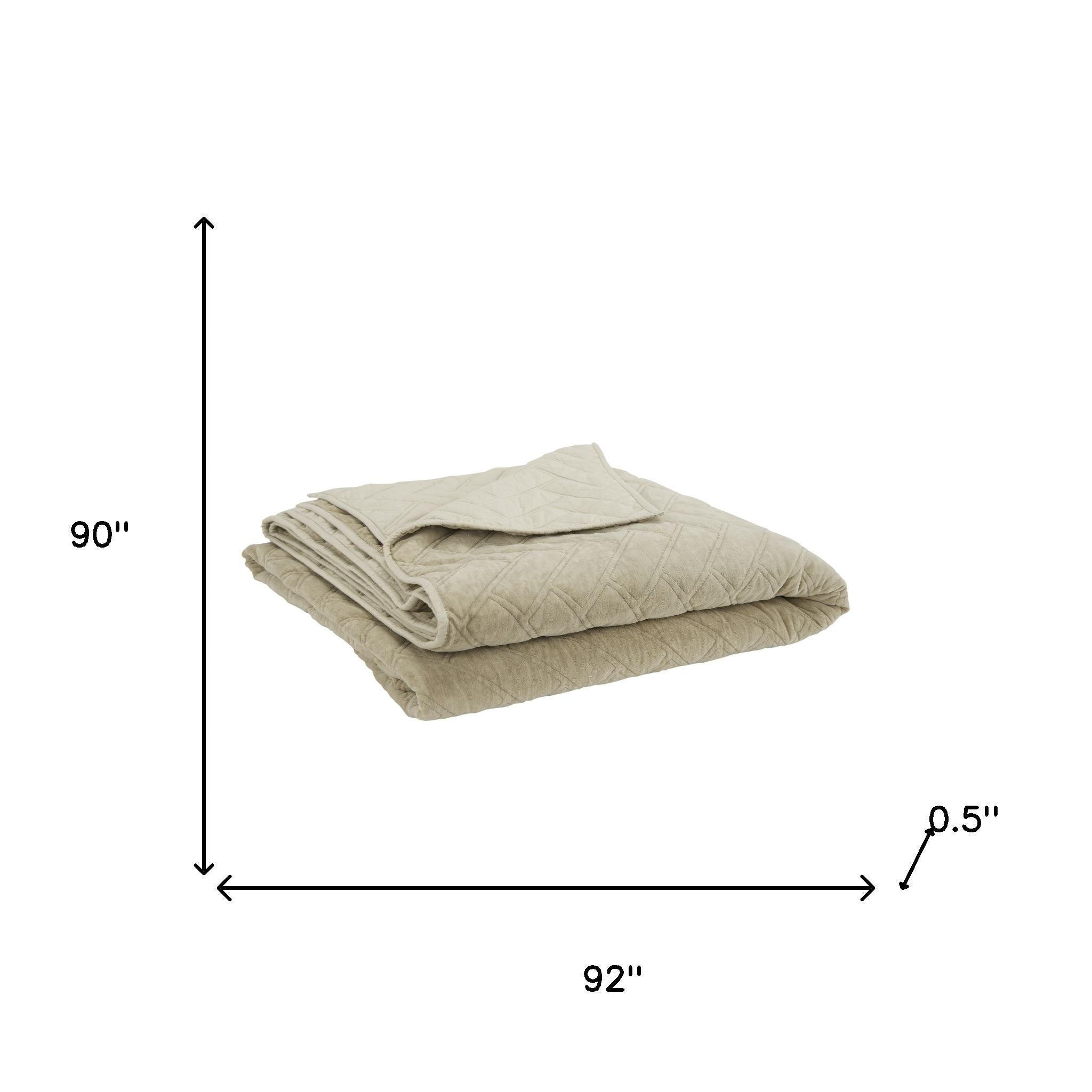 Natural Queen 100% Cotton 300 Thread Count Dry Clean Only Down Alternative Comforter - Bed & Bath
