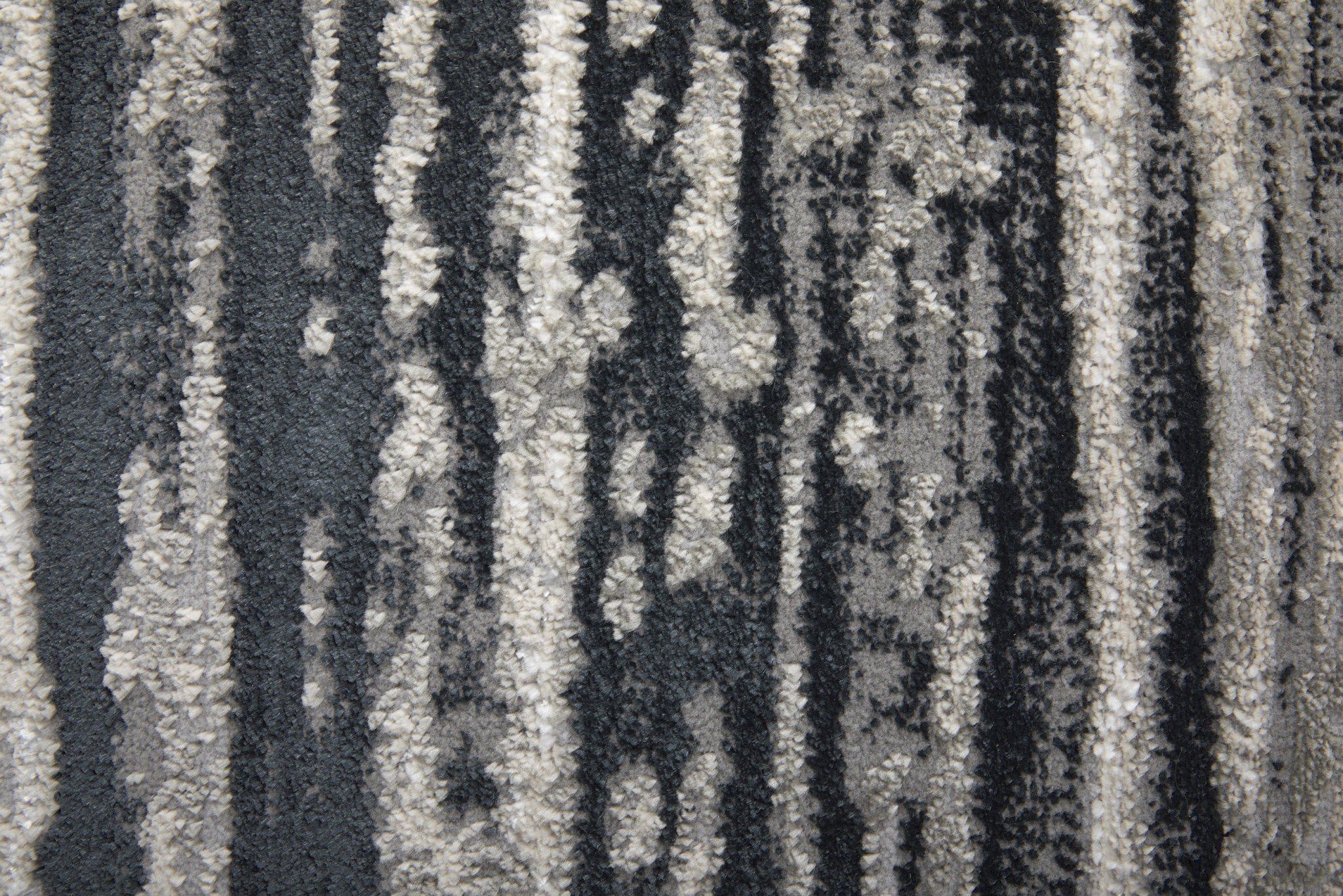 10' X 13' Black Silver And Taupe Geometric Area Rug - Home & Garden