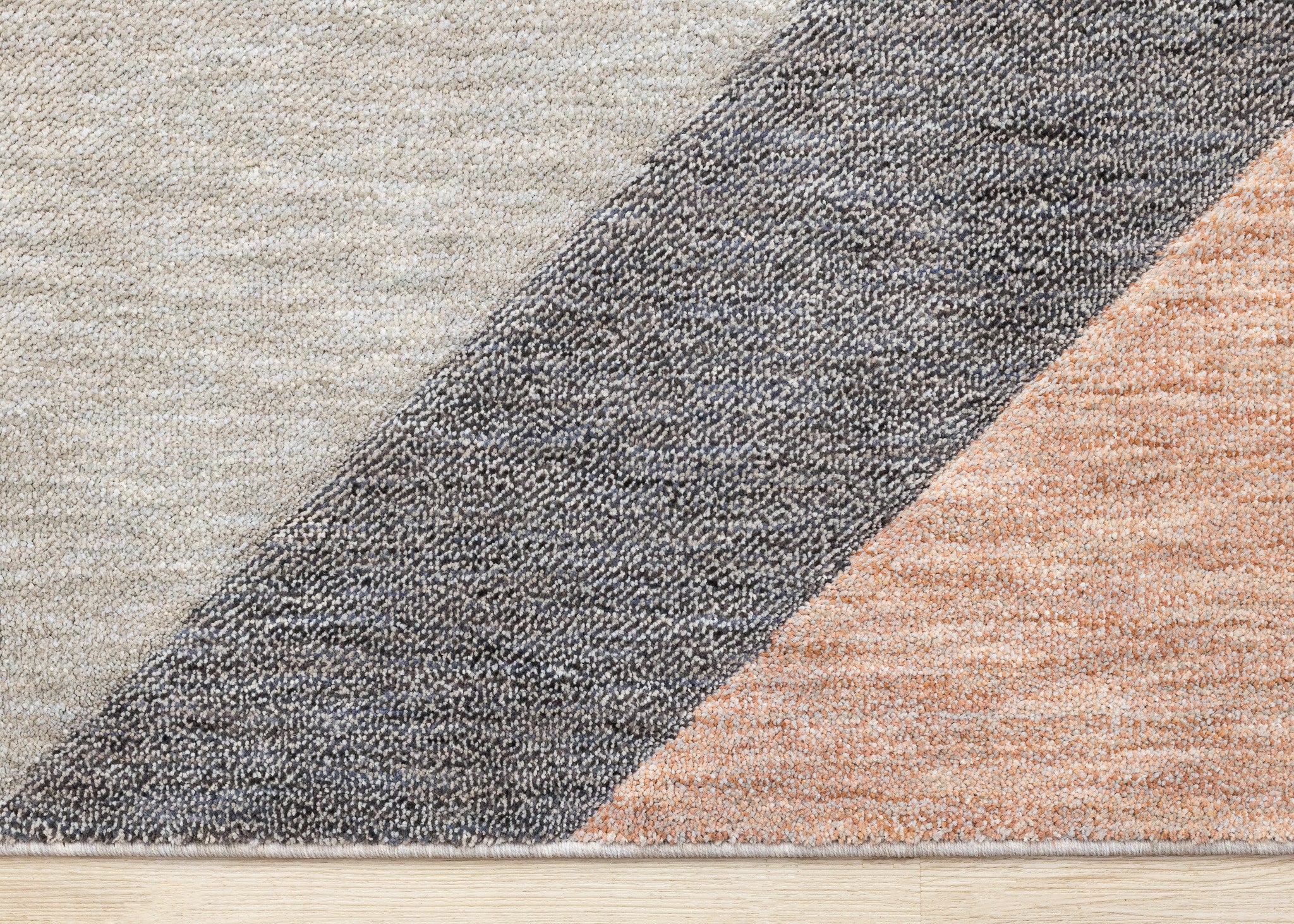 5' X 8' Gray Brown And Beige Geometric Area Rug - Home & Garden