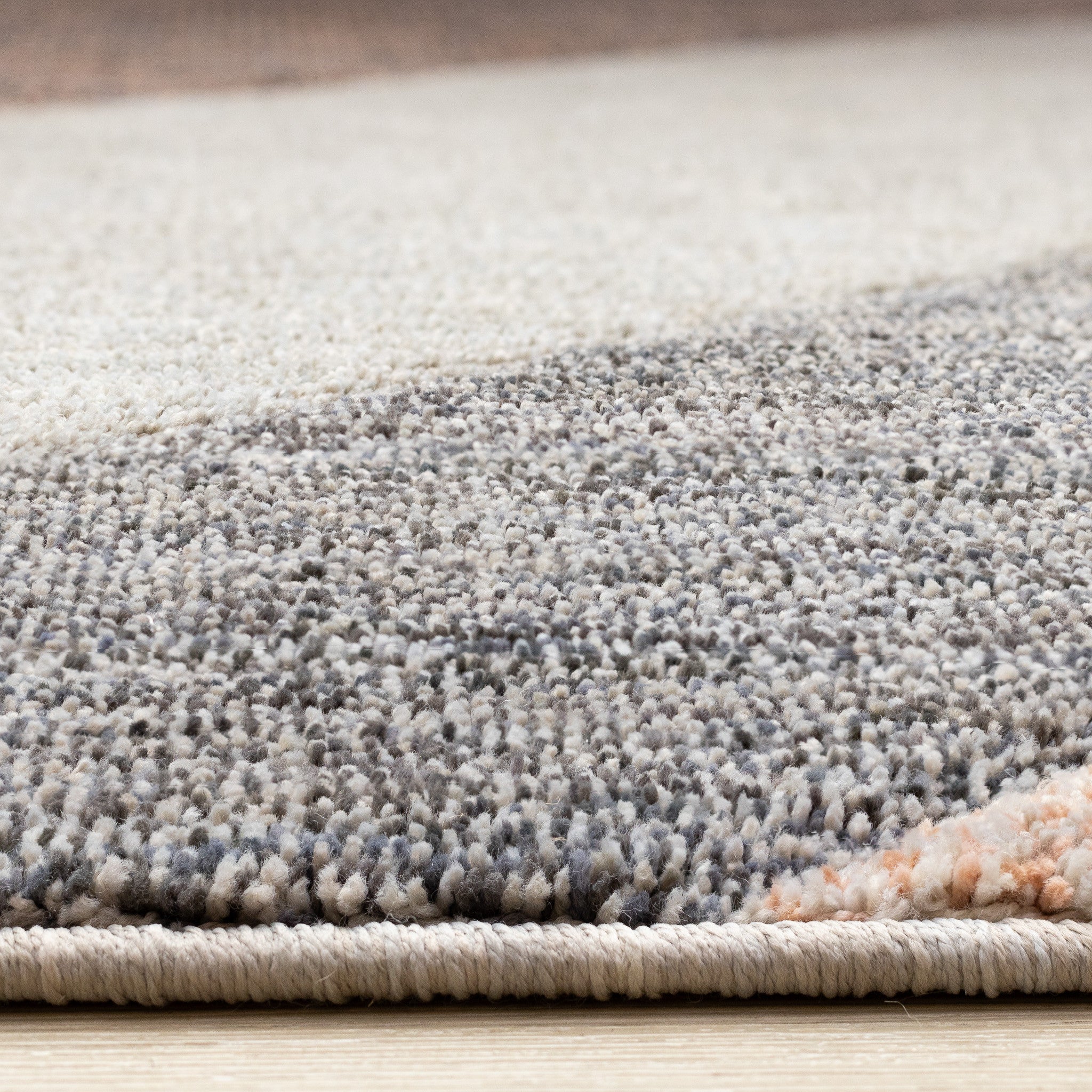 5' X 8' Gray Brown And Beige Geometric Area Rug - Home & Garden