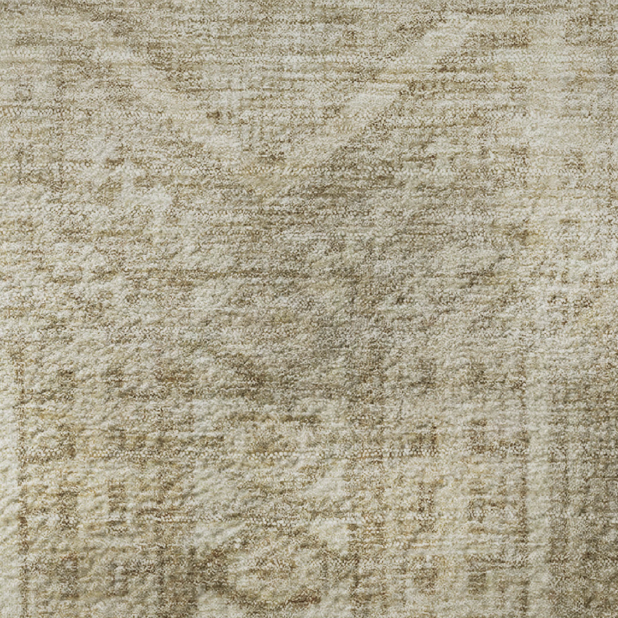 5' X 8' Beige And Taupe Geometric Washable Area Rug With UV Protection - Home & Garden