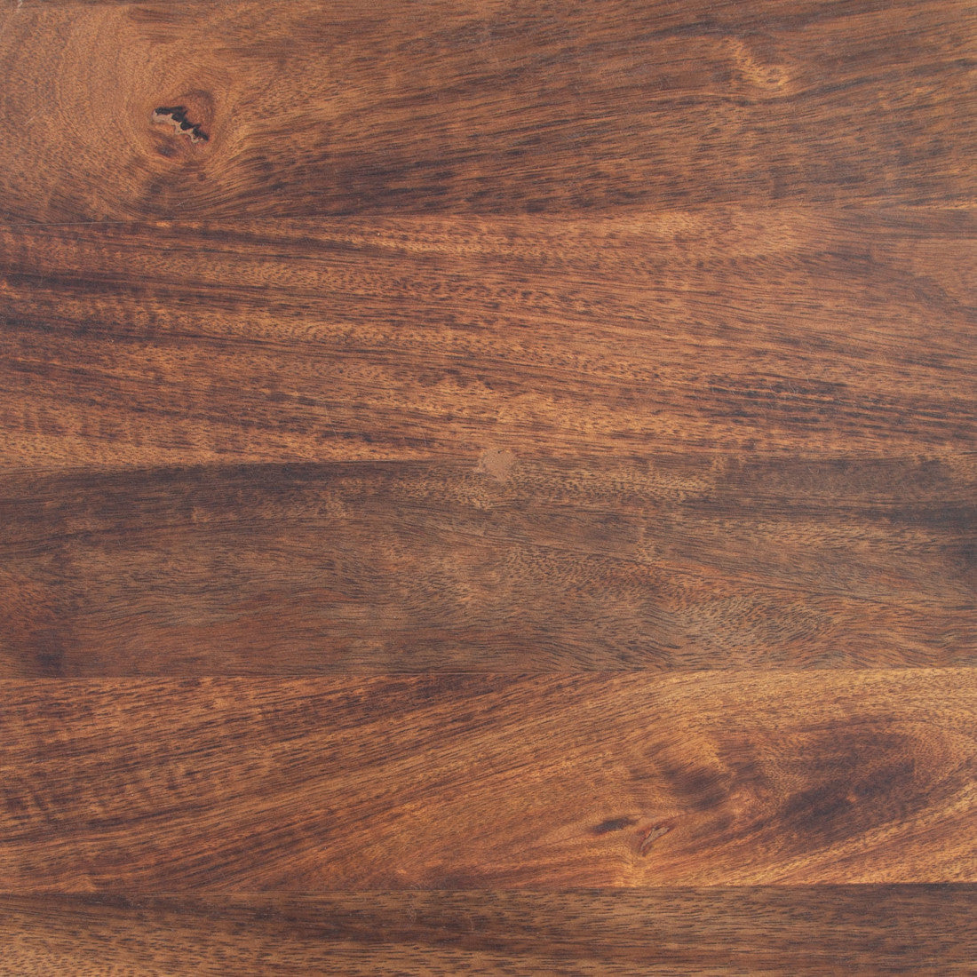 21" Brown Solid Wood Round Pedestal End Table - Living Room