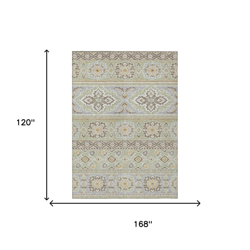 Rectangular area rug dimensions shown: 168 in wide and 120 in tall