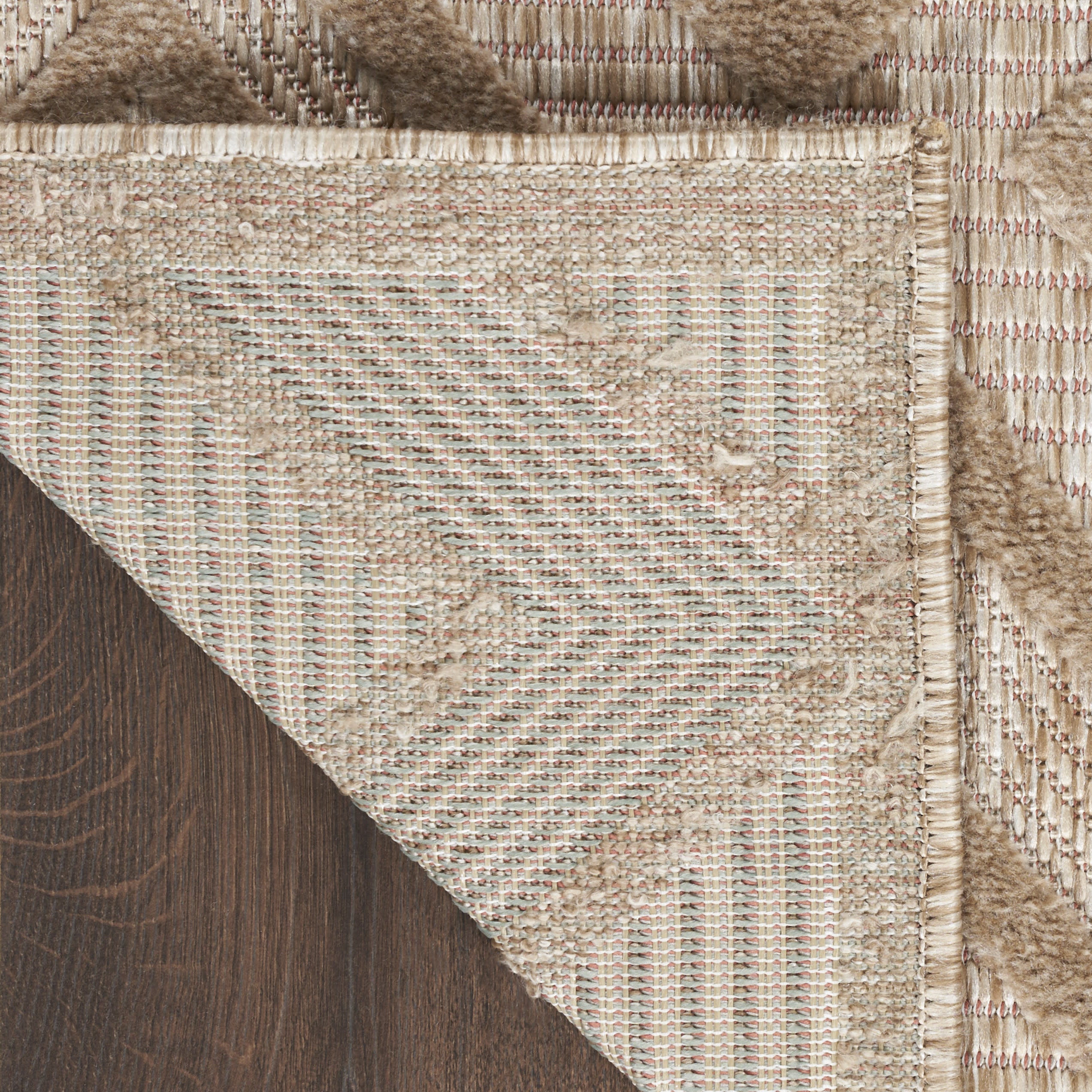 8' X 10' Beige Indoor Outdoor Area Rug - Outdoor