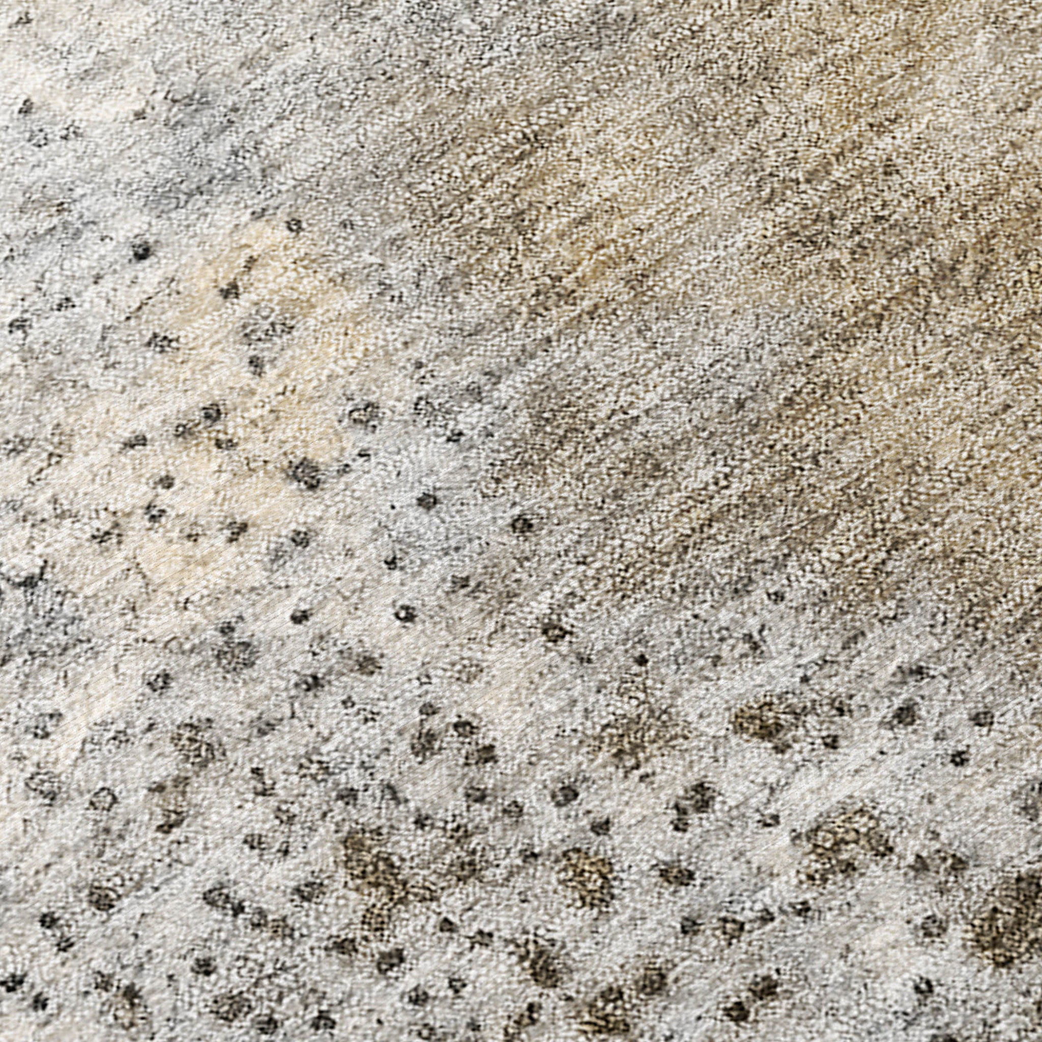 8' X 10' Beige Abstract Washable Non Skid Indoor Outdoor Area Rug - Outdoor
