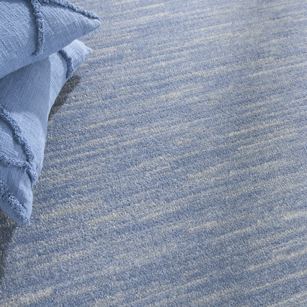 10' X 14' Blue And Gray Indoor Outdoor Area Rug - Outdoor