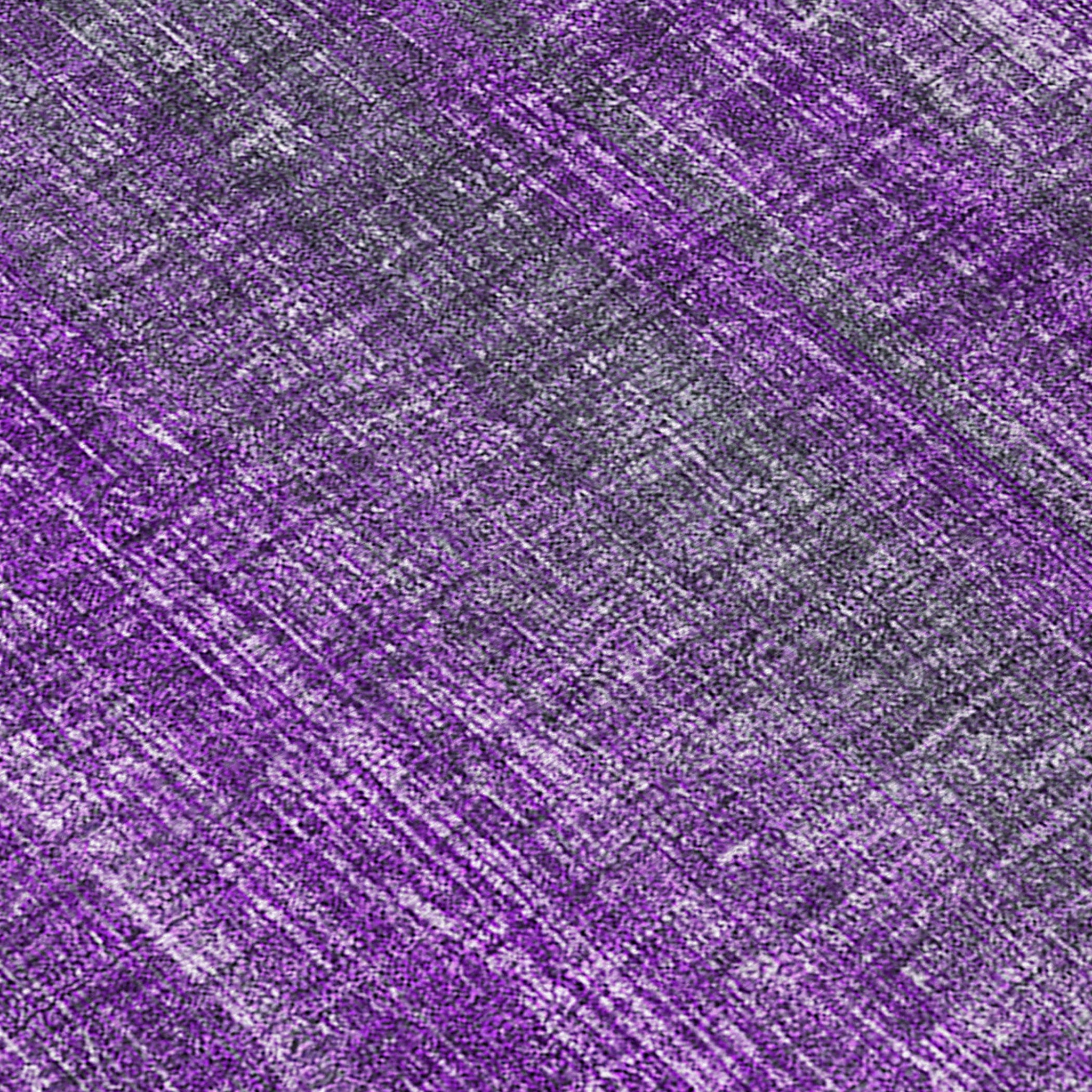 2' X 3' Purple Striped Washable Non Skid Indoor Outdoor Area Rug - Sports & Outdoor
