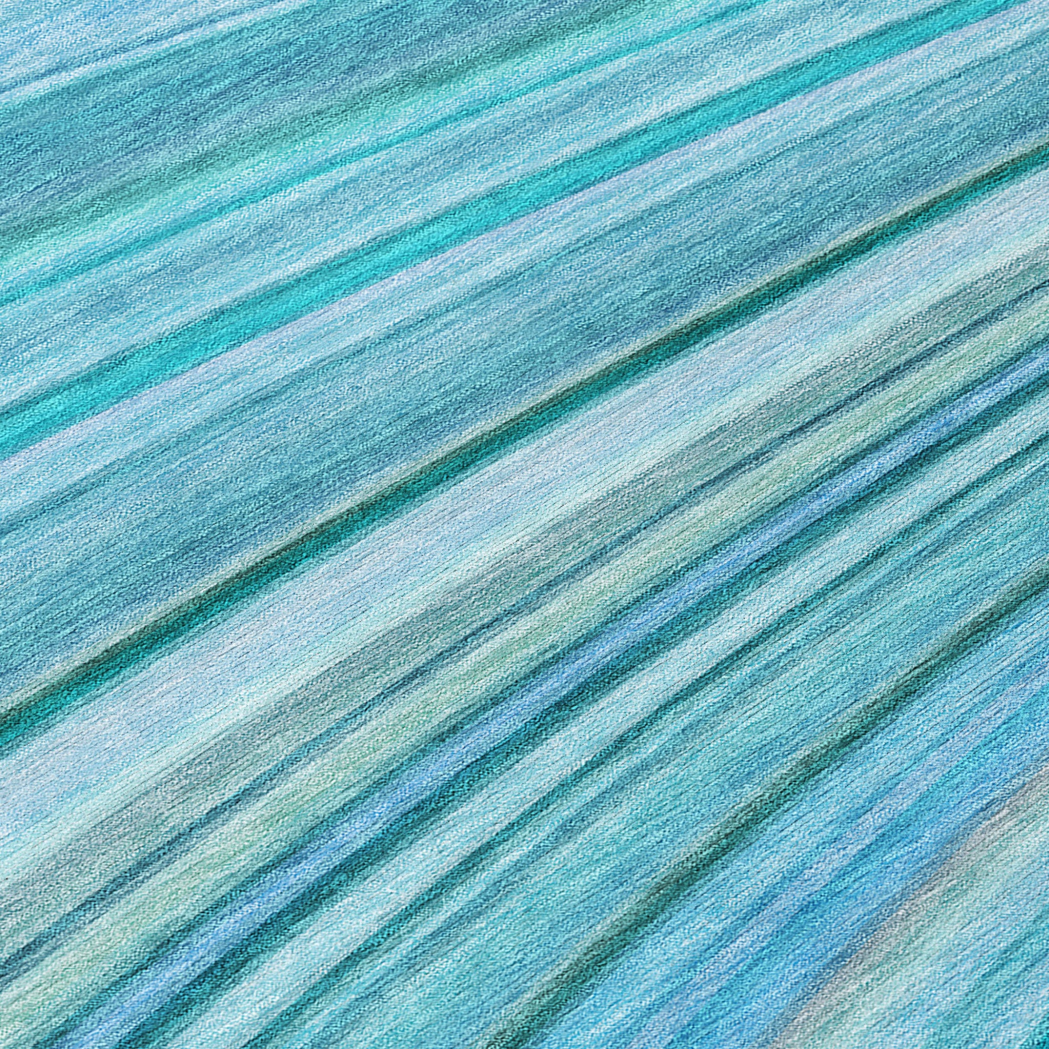 10' X 14' Teal Blue Aqua And Blue Abstract Washable Indoor Outdoor Area Rug - Sports & Outdoor
