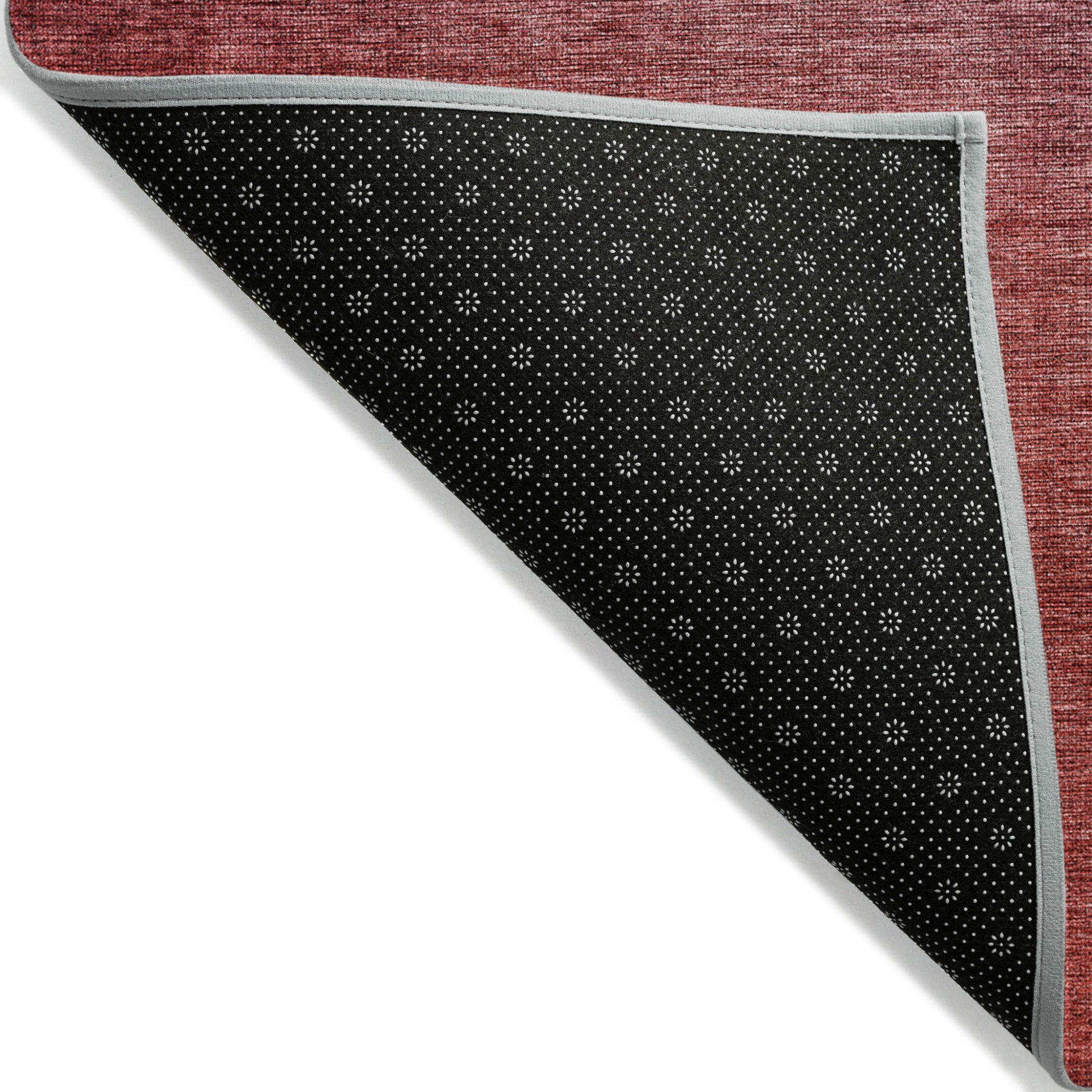 5' X 8' Navy Blue Red And Eggplant Ombre Washable Indoor Outdoor Area Rug - Sports & Outdoor