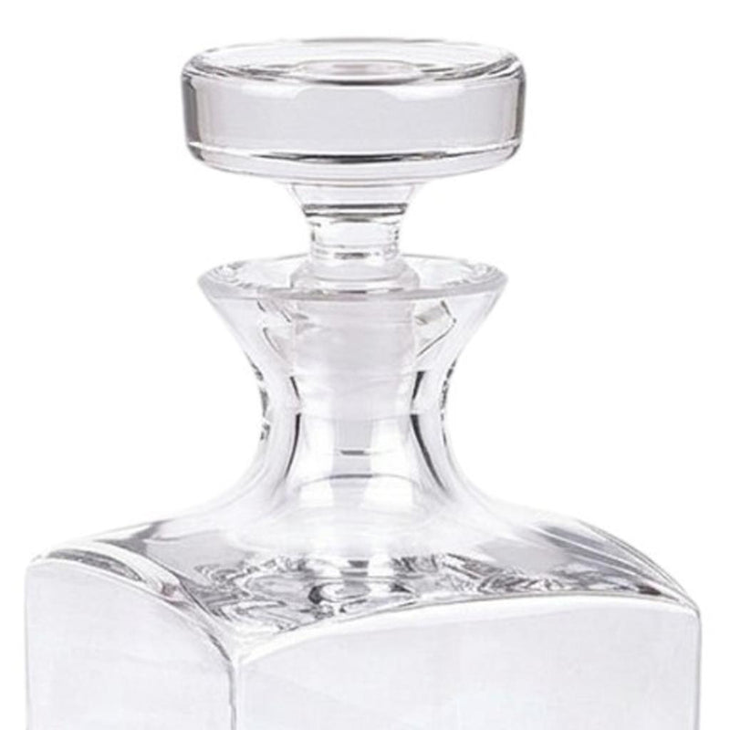 European Mouth Blown Lead Free Crystal Liquor Decanter - Kitchen & Dining