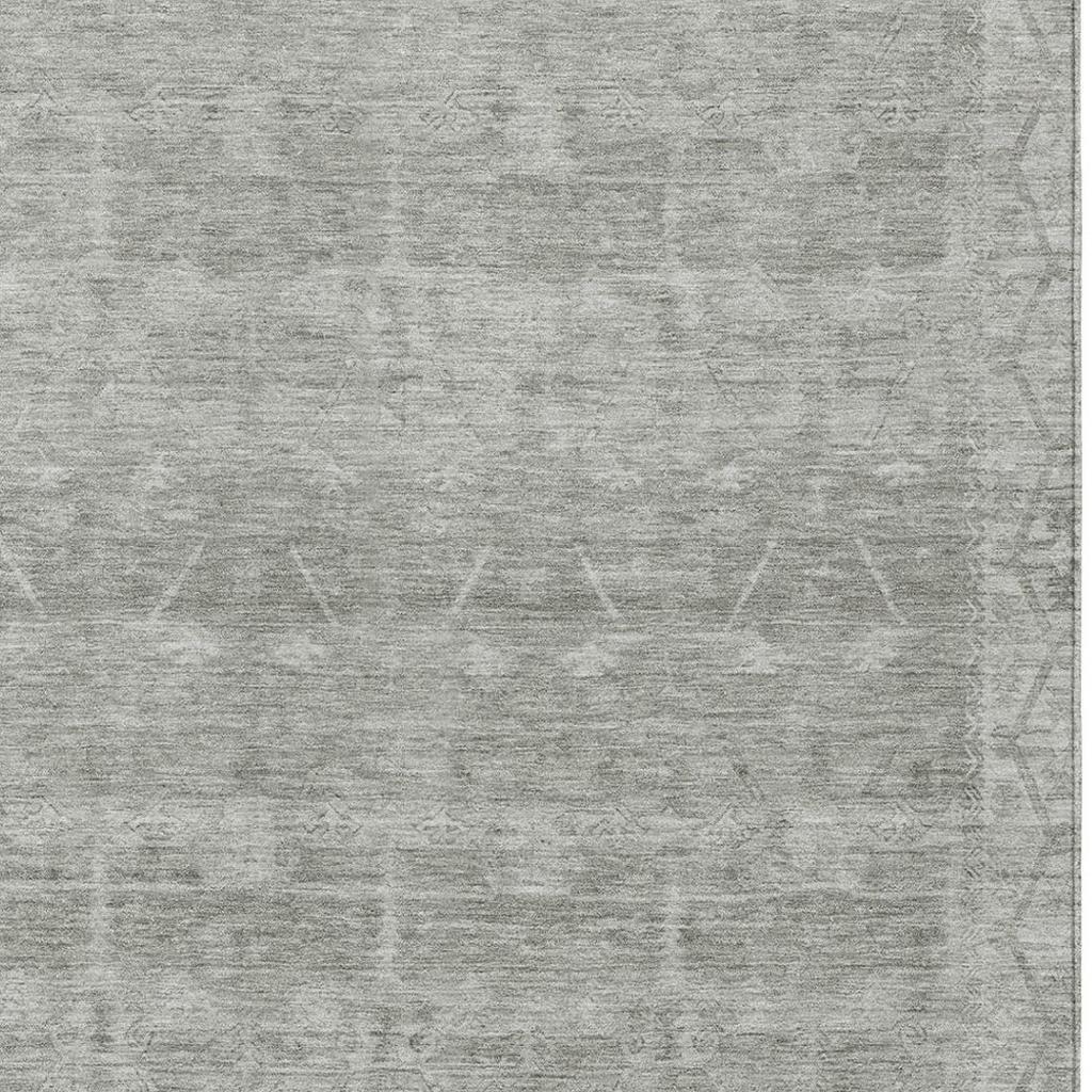 5' X 8' Taupe And Brown Tribal Washable Indoor Outdoor Area Rug - Sports & Outdoor