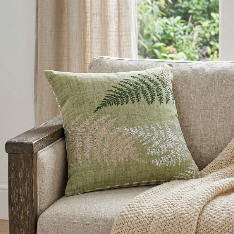 20" X 6" X 14" Tropical Green Pillow Cover With Poly Insert - Home Decor