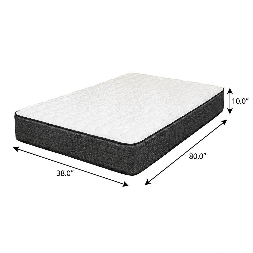 10" Twin XL Foam Firm Hybrid Mattress - Bed & Bath