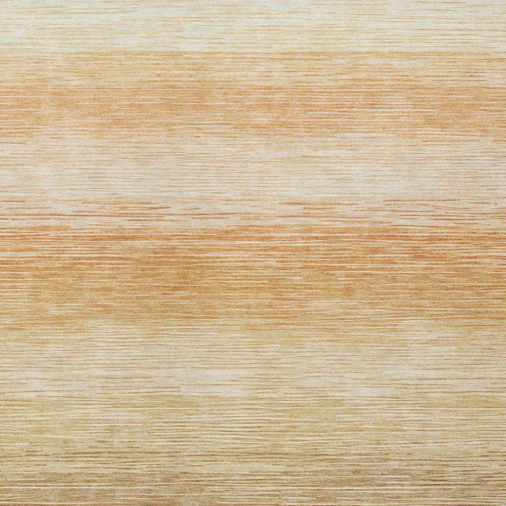10' X 14' Copper And Orange Striped Washable Indoor Outdoor Area Rug - Sports & Outdoor