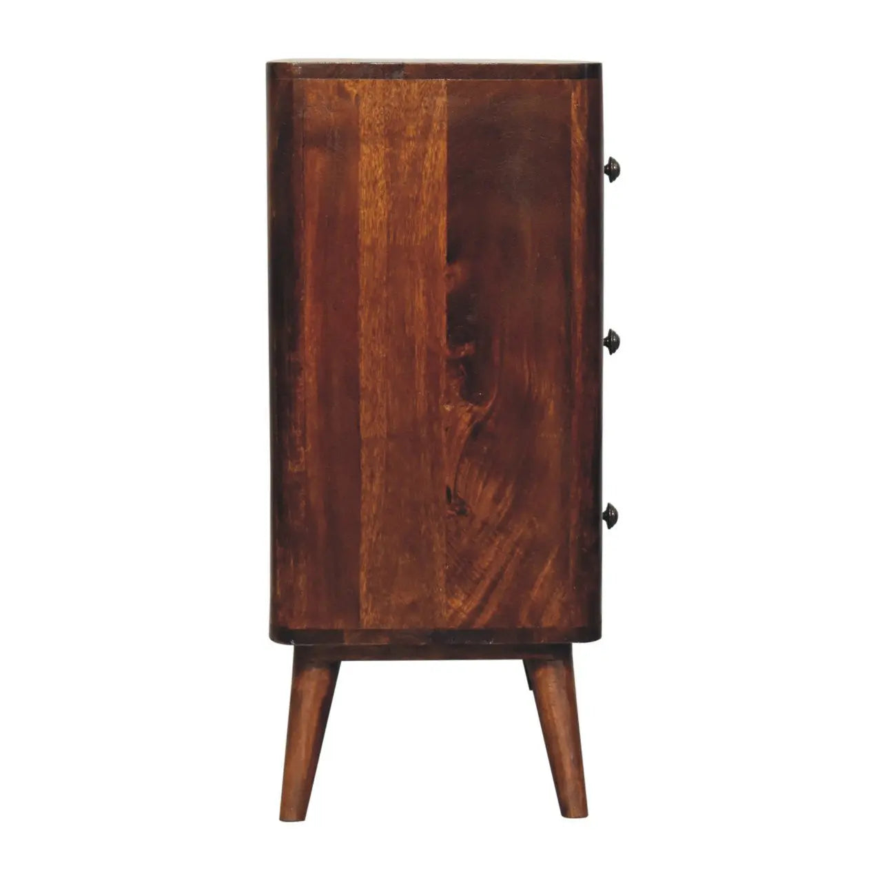 30" Brown Solid Wood Sideboard Homeroots Kitchen & Dining