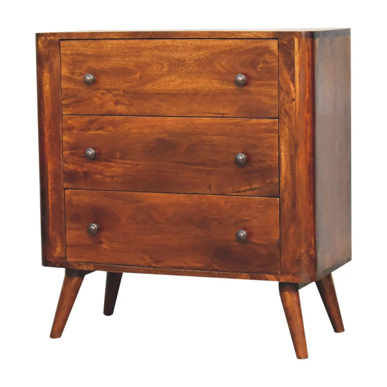 30" Brown Solid Wood Sideboard Homeroots Kitchen & Dining