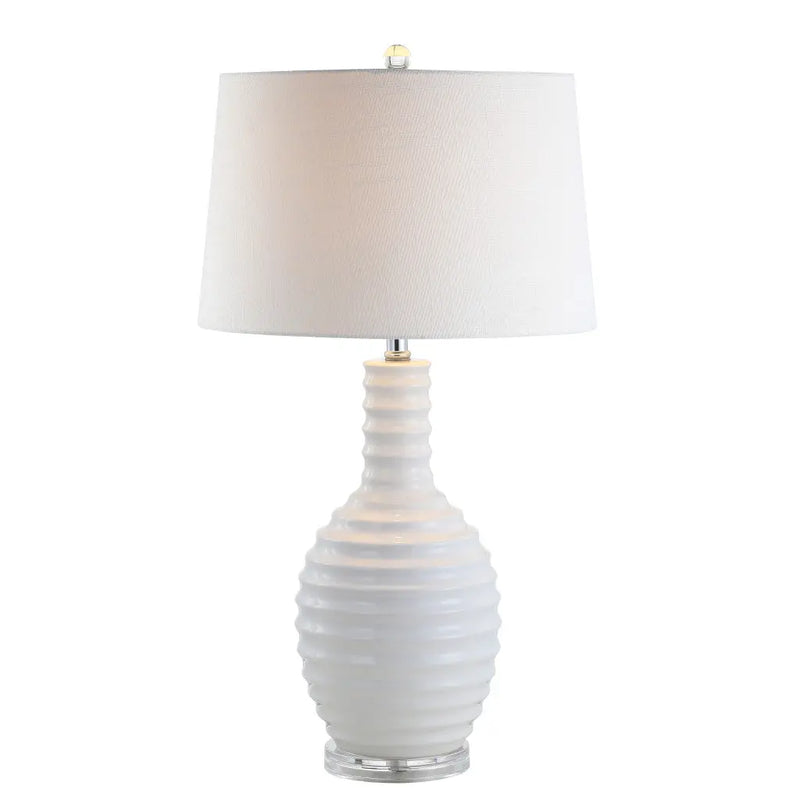 30" Clear Novelty Table Lamp LED With Globe Shade Homeroots Lighting
