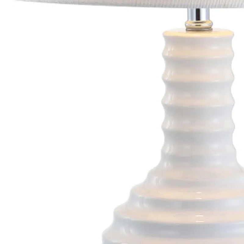 30" Clear Novelty Table Lamp LED With Globe Shade Homeroots Lighting