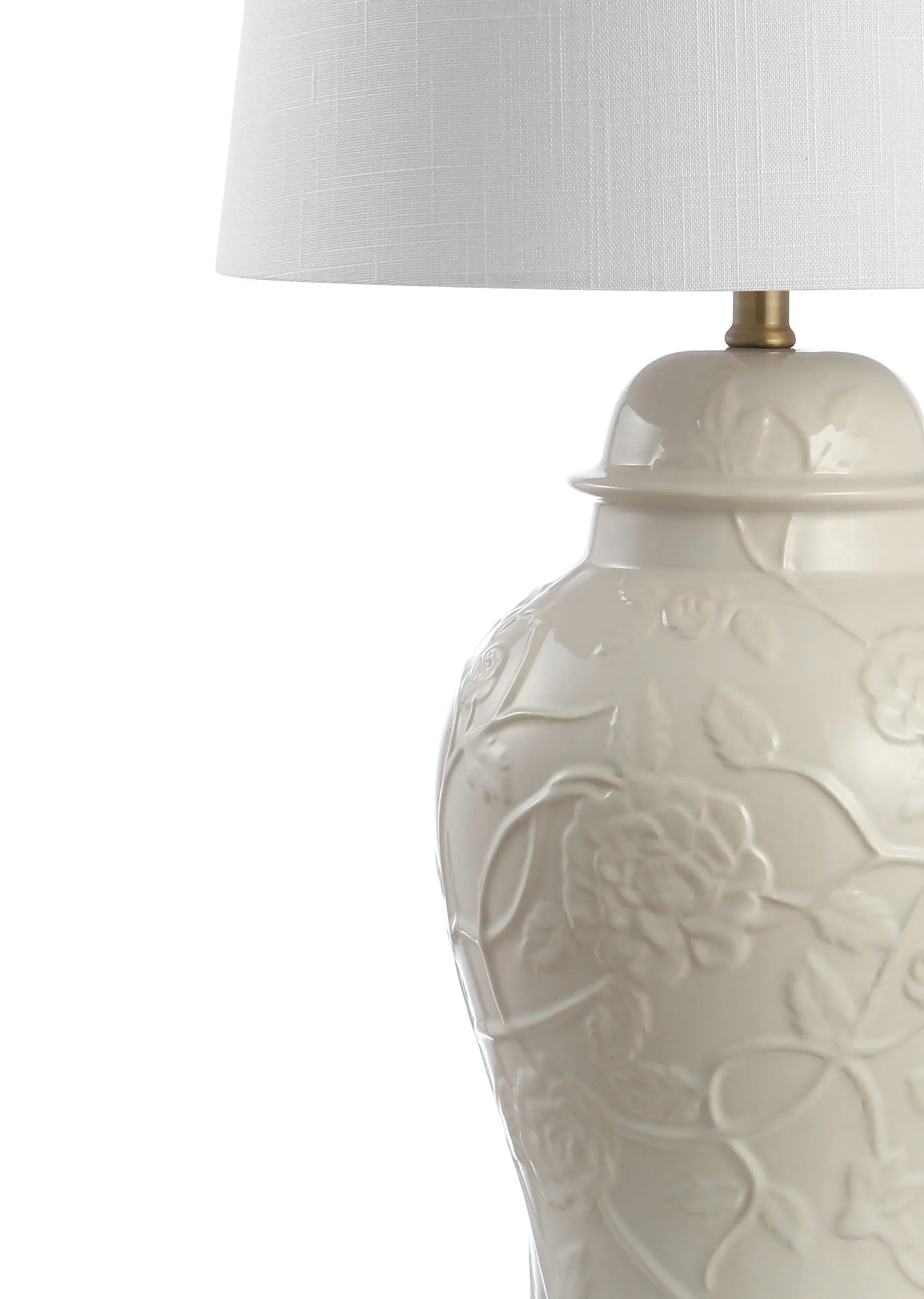30" Gold Novelty Table Lamp LED With Empire Shade Homeroots Lighting
