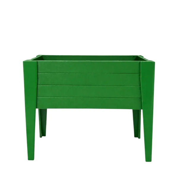 30" X 18" Green Heavy Duty Plastic Rectangular Raised Garden Bed Homeroots Outdoor