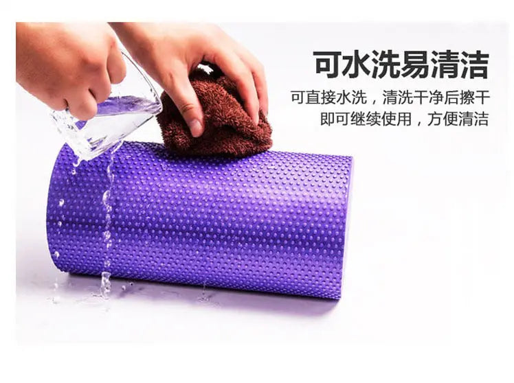 30*10cm Solid Yoga Column Foam Roller Muscle Massage Relaxation Massage Roller Home Eva Fitness Roller GreatEagleInc