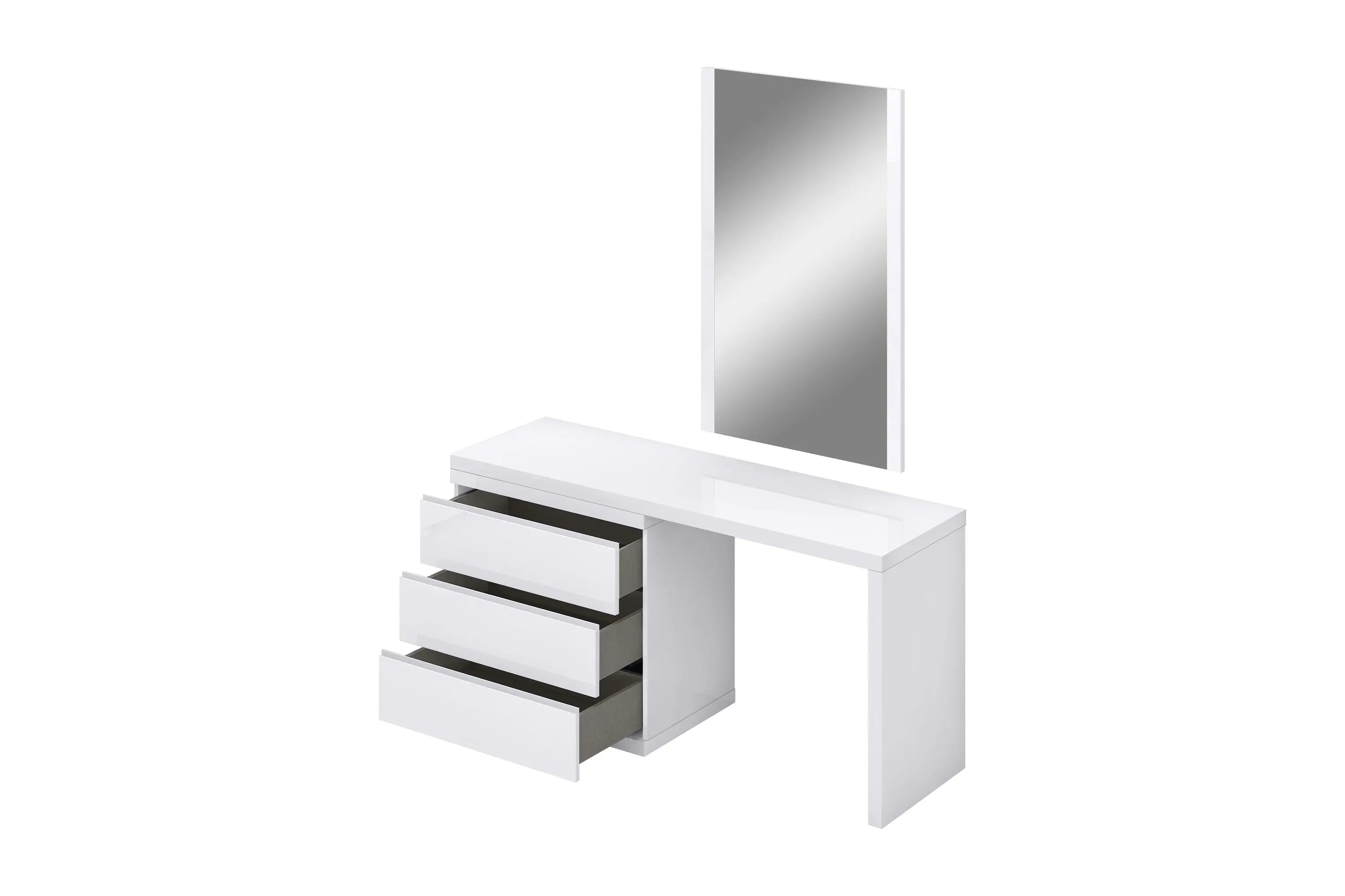 31 X 20 X 30 White Double Dresser Extension Homeroots Bed & Bath