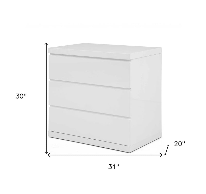 31 X 20 X 30 White Double Dresser Extension Homeroots Bed & Bath
