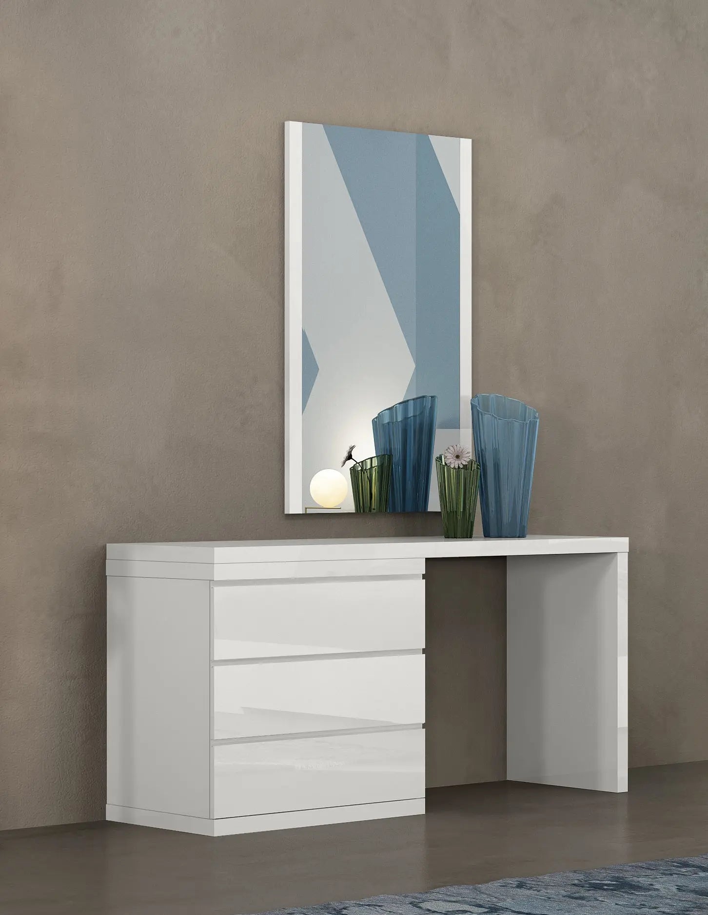 31 X 20 X 30 White Double Dresser Extension Homeroots Bed & Bath