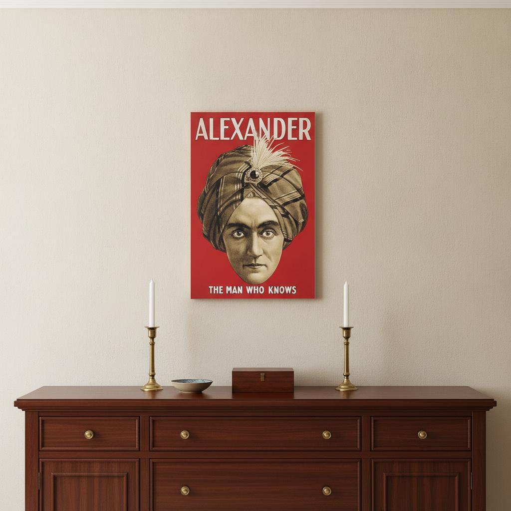 12" X 18" Vintage C1920S Magic Poster Wall Art - Home Decor
